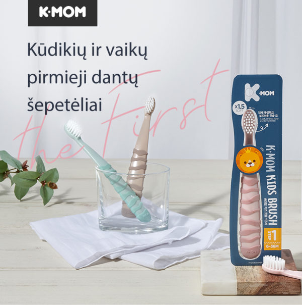 I step K-MOM Kids Toothbrush (from 12 till 36 m)