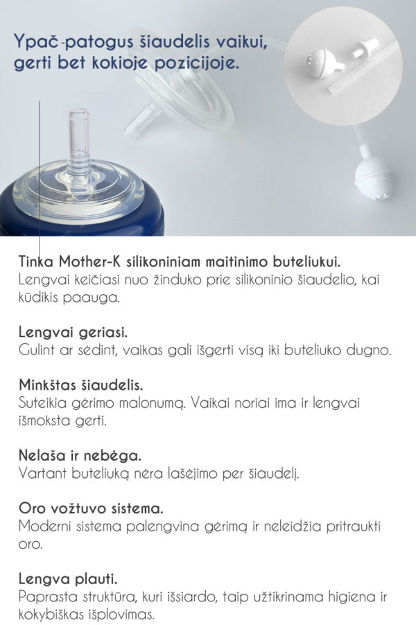 Mother-K PARTS for Silicone Feeding Bottle