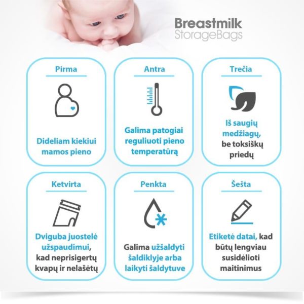 Mother-K Breast Milk Storage Bags