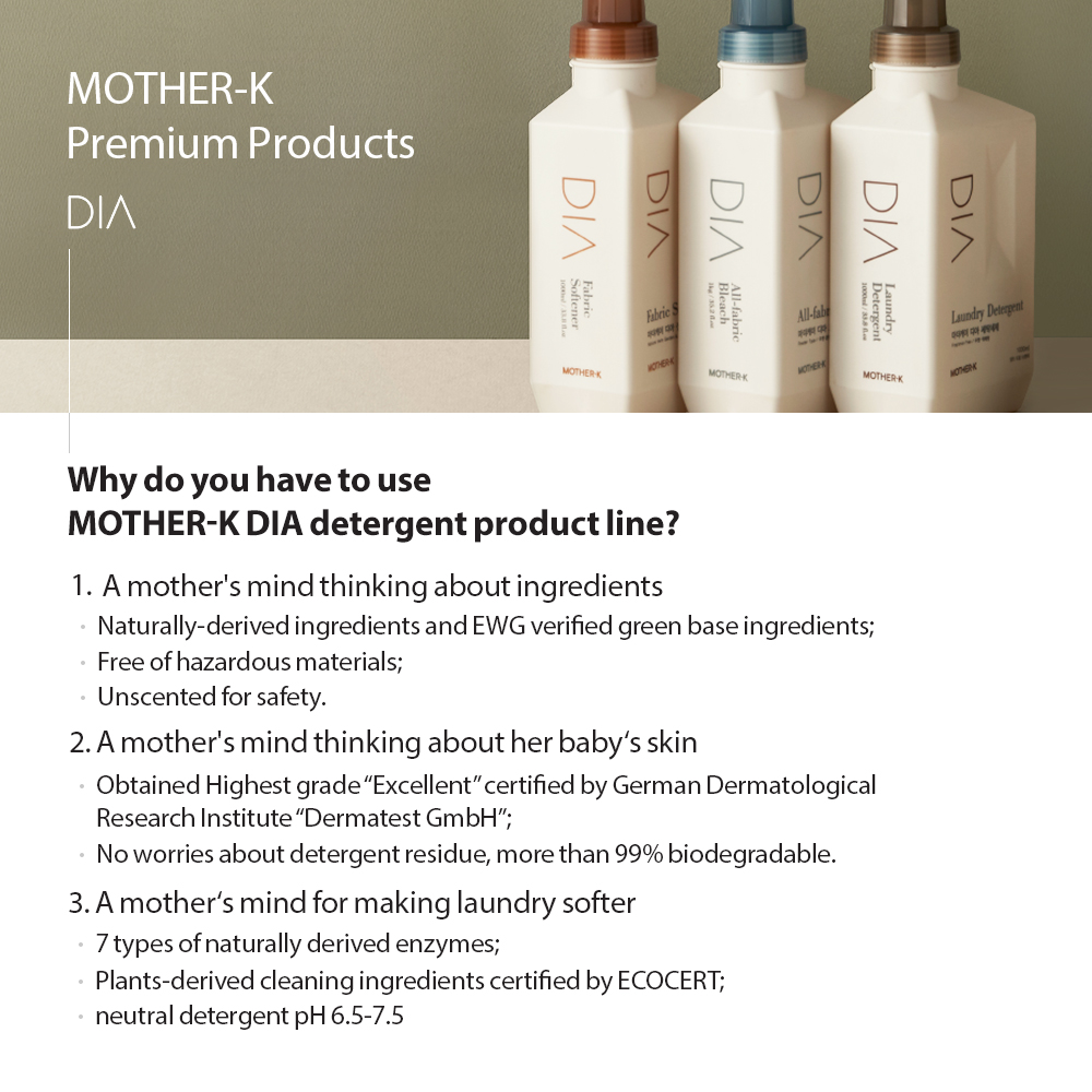 Mother-K “DIA” Laundry Detergent