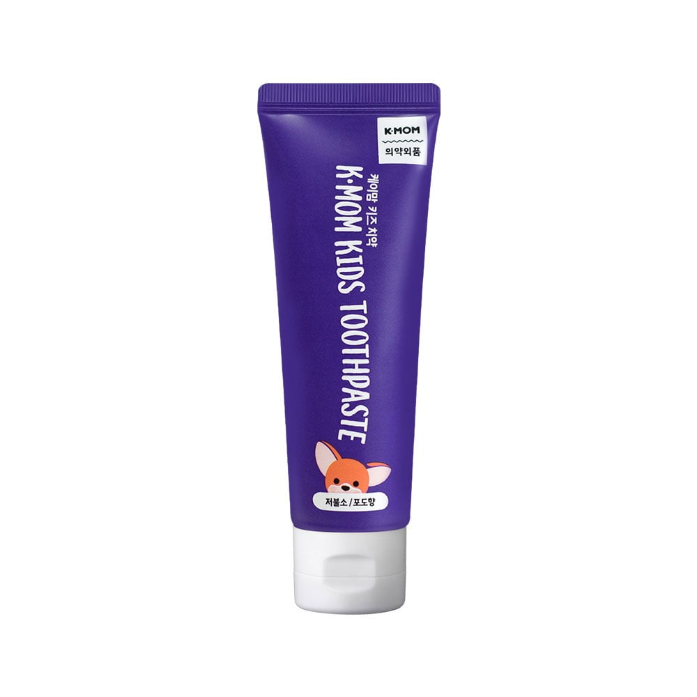 K-MOM Kids Toothpaste with low fluoride, 500 ppm