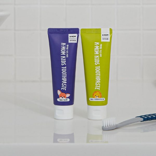 K-MOM Kids Toothpaste with low fluoride, 500 ppm