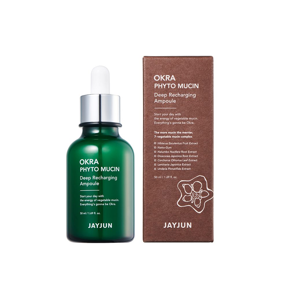 OKRA Phyto Mucin Deep Recharging Ampoule, 50 ml.