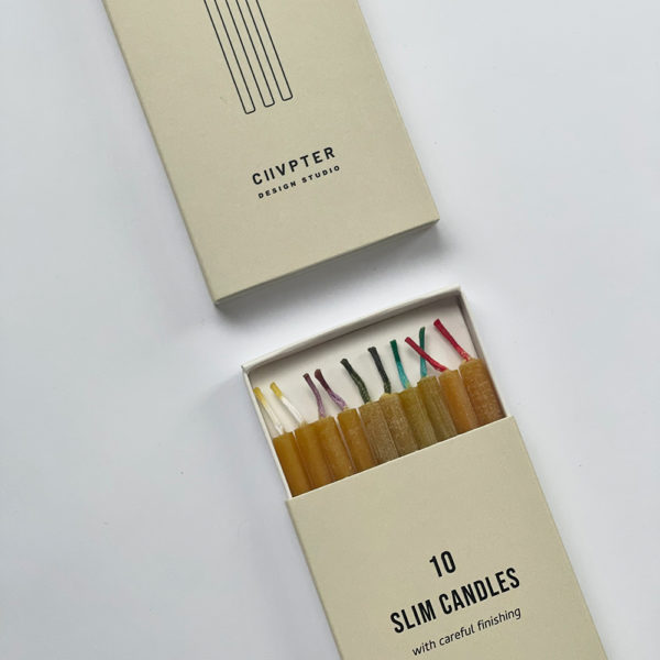 BIRTHDAY CANDLES, 10 pcs.