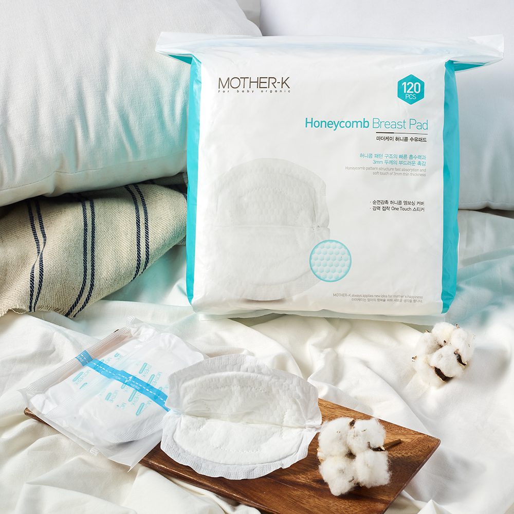 Mother-K Honeycomb Structure Disposable Breast Pads