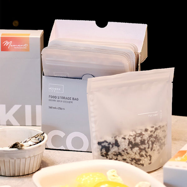 NEW! Mother-K "LIFE" Food Storage Bags (25 pcs.)