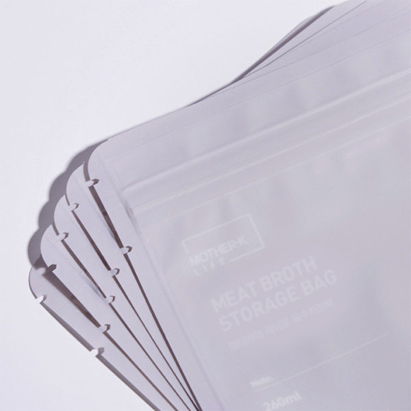  NEW! Mother-K "LIFE" Meat Broth Storage Bags (15 pcs.)