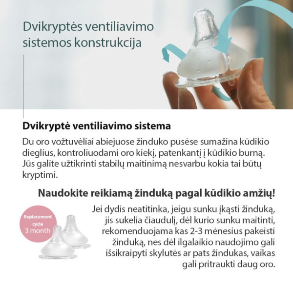 Mother-K PPSU Feeding Bottle "3-6-9"