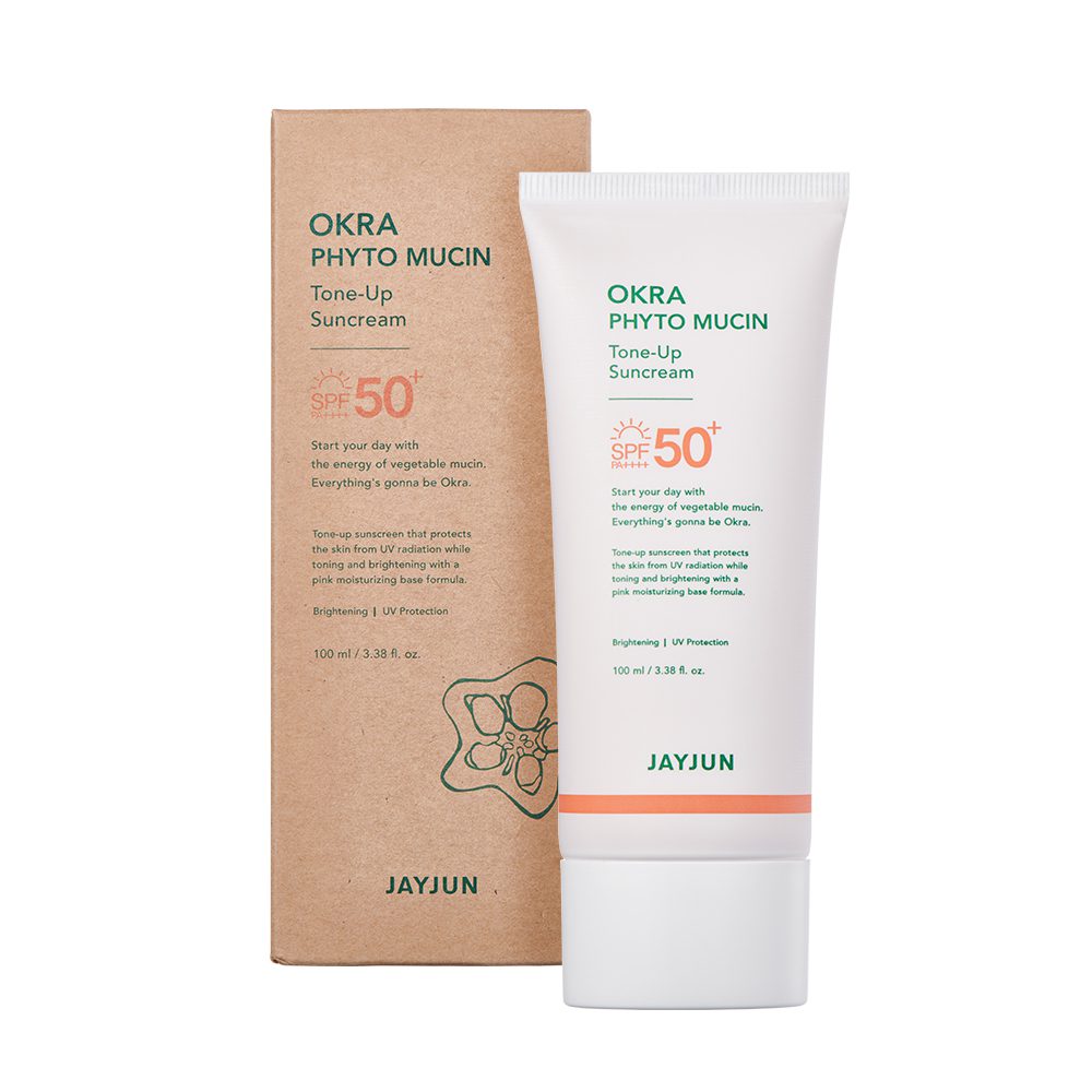 OKRA Phyto Mucin Tone-Up Suncream, 100 ml.