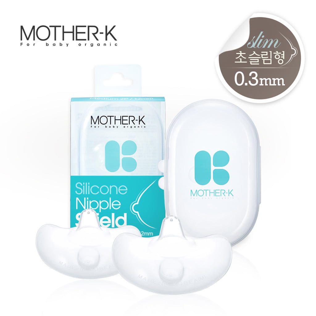 Mother-K  Especially Thin Silicone Nipple Shield (2 pcs.)