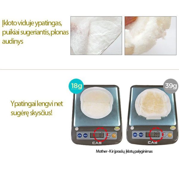 Mother-K  Premium Class, Extra-thin Breast Pads