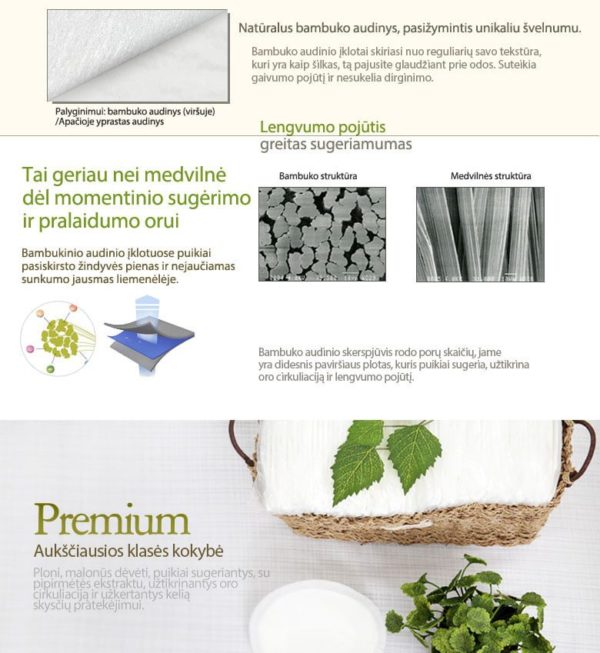 Mother-K Bamboo Premium Breast Pads, 32 pcs. (eko-friendly, disposable)
