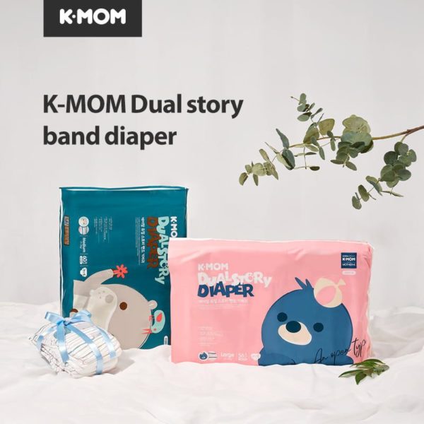 “Dual Story” diapers, size M (5-8 kg | 60 pcs.)