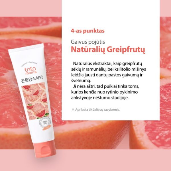 TnTn Mom's Grapefruit Toothpaste
