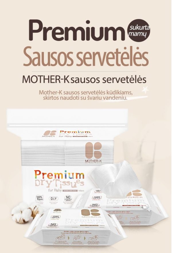 K-MOM Premium Dry Tissues