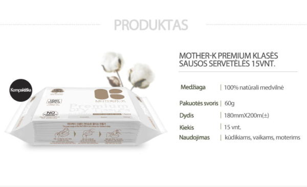 K-MOM Premium Dry Tissues