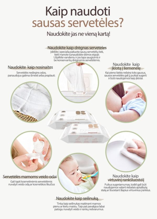 K-MOM Premium Dry Tissues