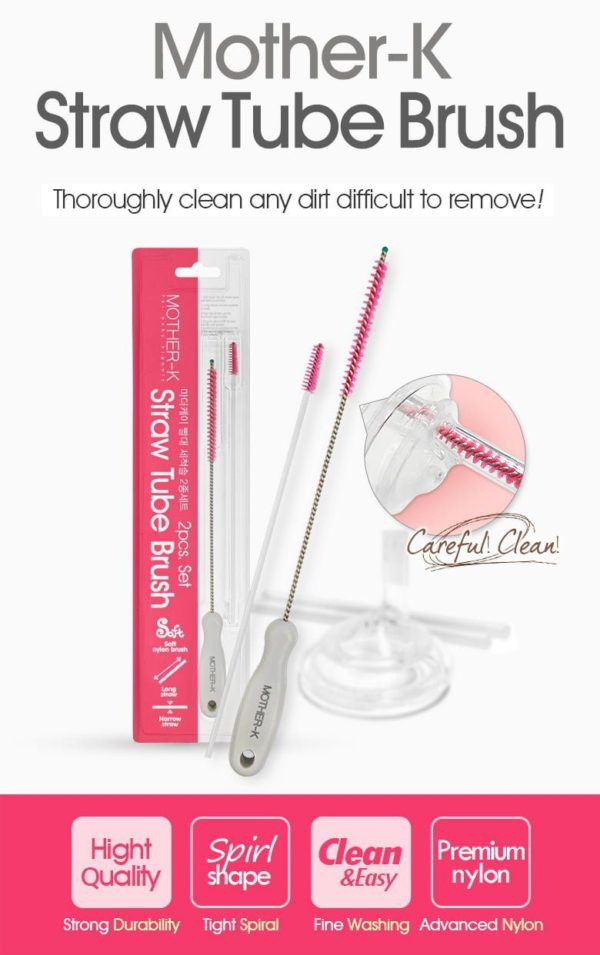 Mother-K Flask Straw Cleaning Brush