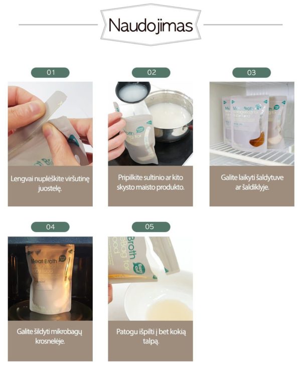  Mother-K  Storage Bags for Broth (25 pcs.)