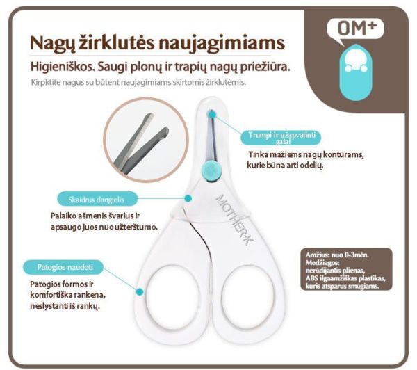 Mother-K Nail Scissors for Newborn