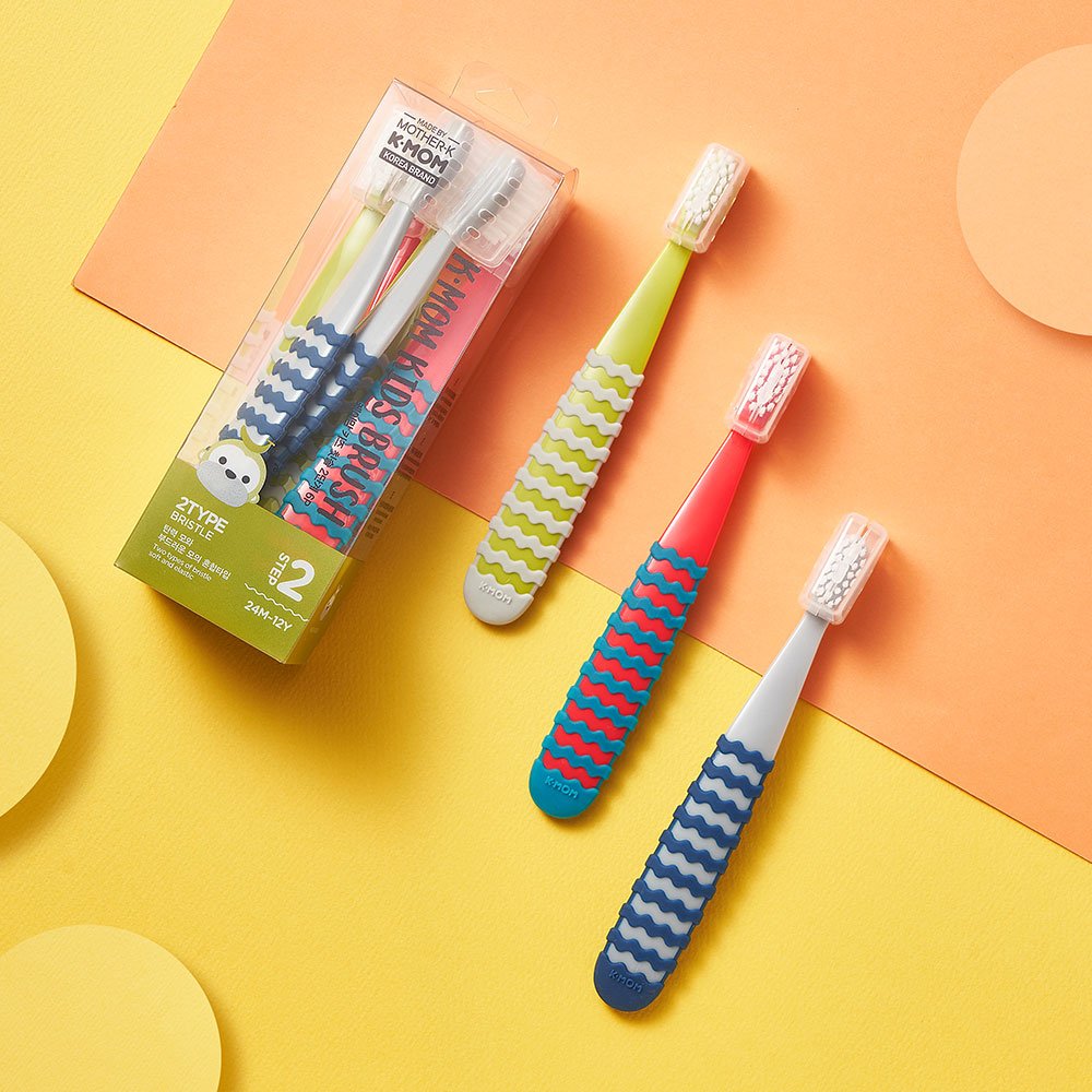 II step K-MOM Kids Toothbrush (2-12 years)