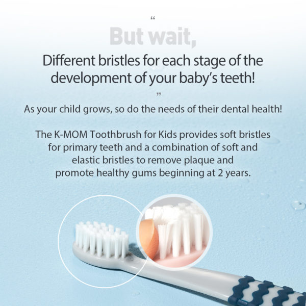 K-MOM Kids Toothbrush I step (from 2 till 5 years)