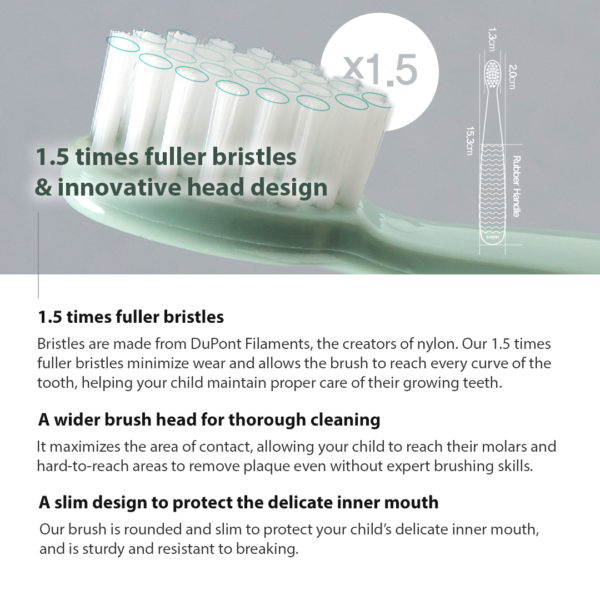 K-MOM Kids Toothbrush I step (from 2 till 5 years)