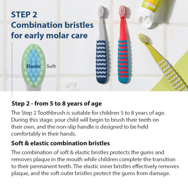 K-MOM Kids Toothbrush II step (5-8 years)