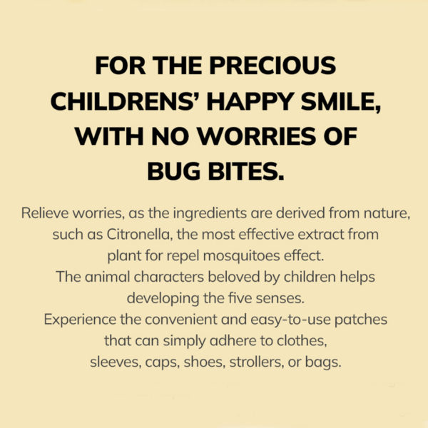 K-MOM mosquito repellent patch