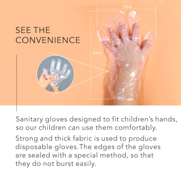 Mother-K Children's disposable gloves