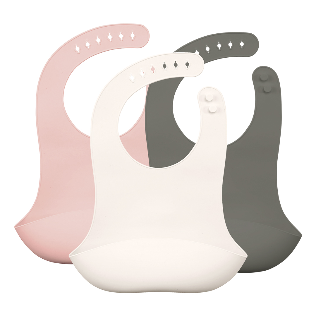 Mother-K silicone baby bib, +4m.