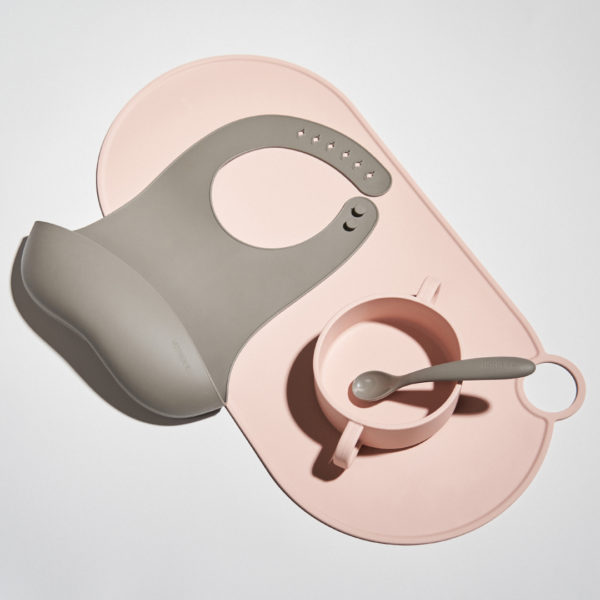 Mother-K silicone baby bib, +4m.