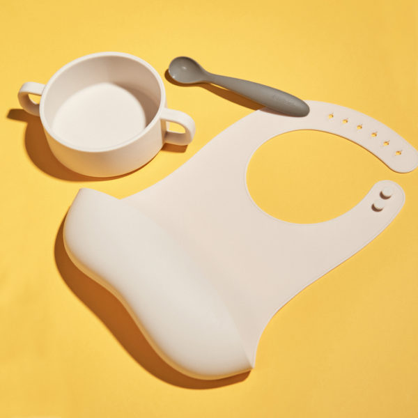 Mother-K silicone baby bib, +4m.