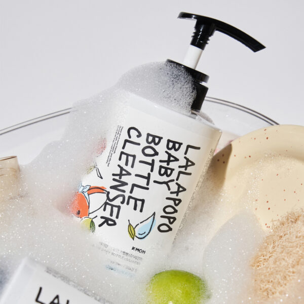 K-MOM Lalapopo Baby Bottle, Fruit & Vegetable Cleanser
